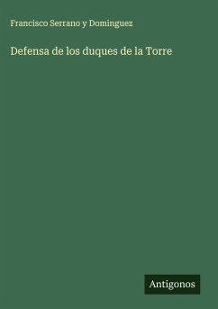 Cover Defensa de los duques de la Torre