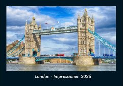 Cover London - Impressionen 2026 Fotokalender DIN A4
