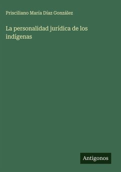 Cover La personalidad jurídica de los indígenas