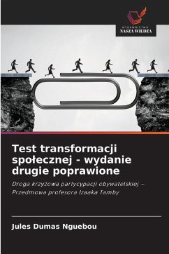 Cover Test transformacji spo¿ecznej - wydanie drugie poprawione