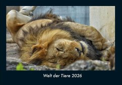 Welt der Tiere 2026 Fotokalender DIN A4 Cover Welt der Tiere 2026 Fotokalender DIN A4