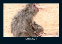 Cover Affen 2026 Fotokalender DIN A5