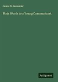 Plain Words to a Young Communicant