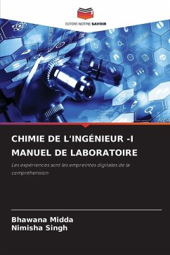 Cover CHIMIE DE L'INGÉNIEUR -I MANUEL DE LABORATOIRE