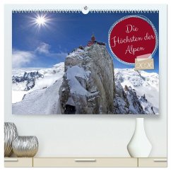 Die Höchsten der Alpen (hochwertiger Premium Wandkalender 2026 DIN A2 quer), Kunstdruck in Hochglanz