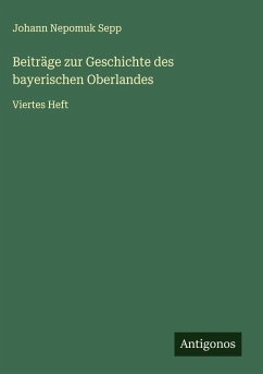 Cover Beiträge zur Geschichte des bayerischen Oberlandes
