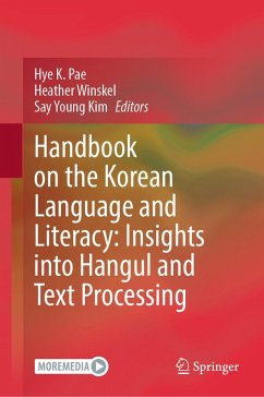 Handbook on the Korean Language and Literacy: Insights into Hangul and Text Processing (eBook, PDF)