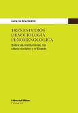 Tres estudios de sociología fenomenológica (eBook, ePUB) Tres estudios de sociología fenomenológica (eBook, ePUB)