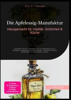 Cover Die Apfelessig-Manufaktur: Hausgemacht für Vitalität, Schönheit & Küche