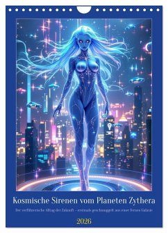 Kosmische Sirenen vom Planeten Zythera (Wandkalender 2026 DIN A4 hoch), CALVENDO Monatskalender Kosmische Sirenen vom Planeten Zythera (Wandkalender 2026 DIN A4 hoch), CALVENDO Monatskalender