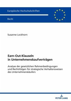 Cover Earn-Out-Klauseln in Unternehmenskaufverträgen