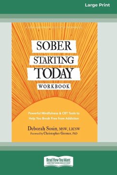 Cover Sober Starting Today Workbook