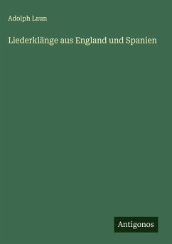 Cover Liederklänge aus England und Spanien