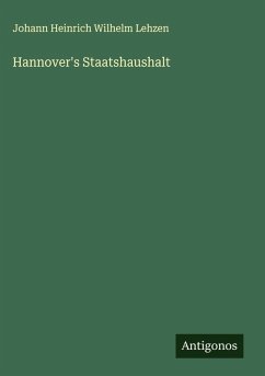 Cover Hannover's Staatshaushalt