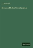 Romaic or Modern Greek Grammar
