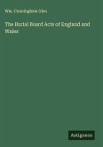 The Burial Board Acts of England and Wales