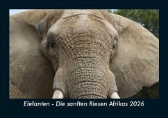 Cover Elefanten - Die sanften Riesen Afrikas 2026 Fotokalender DIN A5