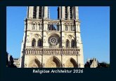 Religiöse Architektur 2026 Fotokalender DIN A5