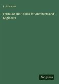Formulas and Tables for Architects and Engineers