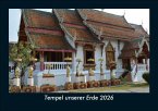 Tempel unserer Erde 2026 Fotokalender DIN A5
