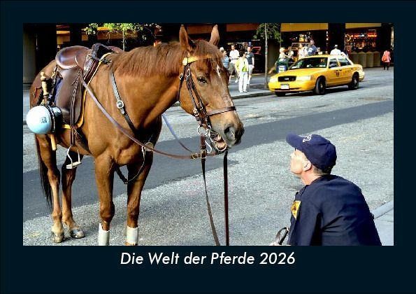 Die Welt der Pferde 2026 Fotokalender DIN A5