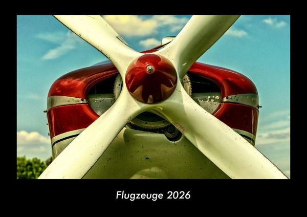 Flugzeuge 2026 Fotokalender DIN A3