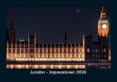 London - Impressionen 2026 Fotokalender DIN A5