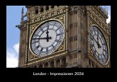 London - Impressionen 2026 Fotokalender DIN A3