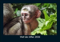 Cover Welt der Affen 2026 Fotokalender DIN A5