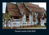 Tempel unserer Erde 2026 Fotokalender DIN A4
