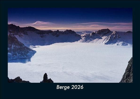 Berge 2026 Fotokalender DIN A5