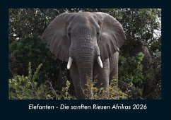 Cover Elefanten - Die sanften Riesen Afrikas 2026 Fotokalender DIN A4