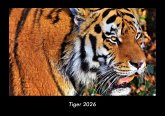 Tiger 2026 Fotokalender DIN A3