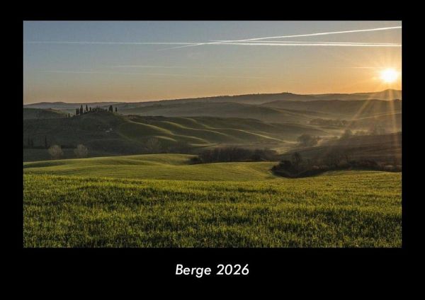 Berge 2026 Fotokalender DIN A3