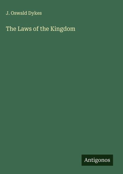 The Laws of the Kingdom