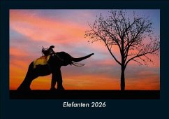 Elefanten 2026 Fotokalender DIN A5 - Tobias Becker