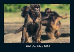 Cover Welt der Affen 2026 Fotokalender DIN A4