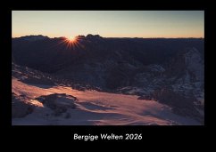 Cover Bergige Welten 2026 Fotokalender DIN A3