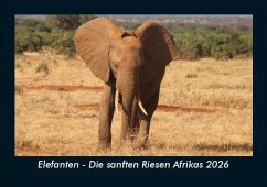 Elefanten - Die sanften Riesen Afrikas 2026 Fotokalender DIN A5 - Tobias Becker