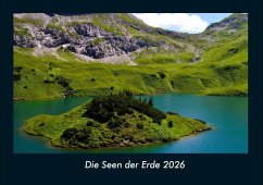 Cover Die Seen der Erde 2026 Fotokalender DIN A4