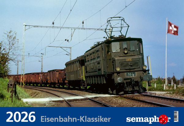 Semaphor Kalender 'Eisenbahn-Klassiker 2026' Semaphor Kalender 'Eisenbahn-Klassiker 2026'
