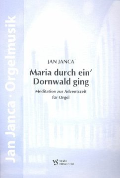Cover Maria durch ein Dornwald ging Meditation zur Adventszeit für Orgel