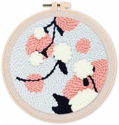 Punch Needle Figured'Art 20x20 cm Mistelzweig, DIY Stickerei mit Nadel und Wolle Cover Punch Needle Figured'Art 20x20 cm Mistelzweig, DIY Stickerei mit Nadel und Wolle