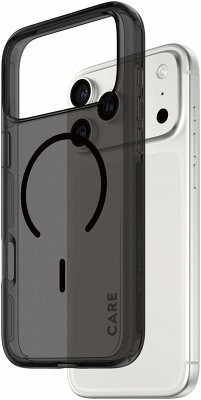 Cover CARE by PanzerGlass Case Urban Expl Smokey BK MagSafe iP 17 P M