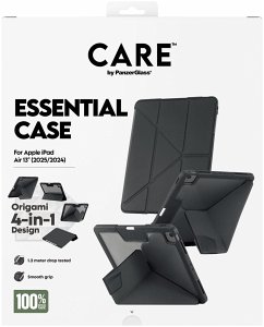 CARE by PanzerGlass TPU Essential Case iPad Air 13 blk