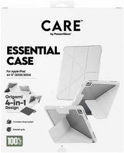 CARE by PanzerGlass TPU Essential Case iPad Air 13 grey
