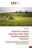 Étude du carbone organique dans deux systèmes agricoles Tunisiens.