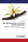 Micropropagation of Orchid Vanilla planifolia