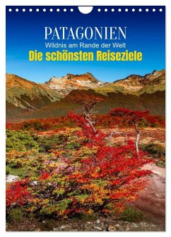 Cover Patagonien, die schönsten Reiseziele: Wildnis am Rande der Welt (Wandkalender 2026 DIN A4 hoch), CALVENDO Monatskalender