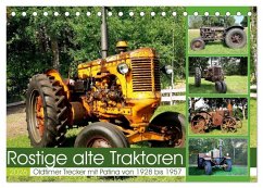 Cover Rostige alte Traktoren (Tischkalender 2026 DIN A5 quer), CALVENDO Monatskalender